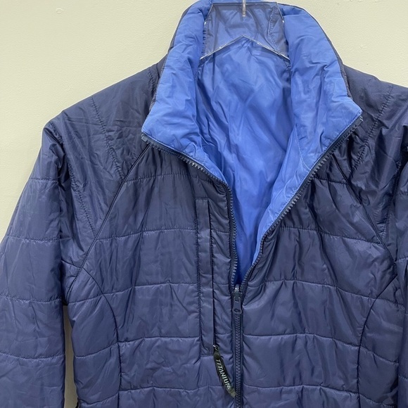 Columbia Women’s Reversible Tech Interchange Titanium Blue Size Small Winter - Picture 5 of 11